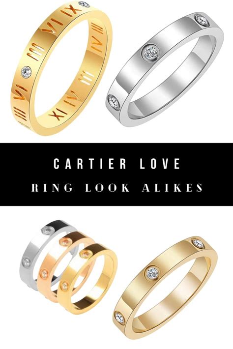 cartier earrings dupe|cartier look alike ring.